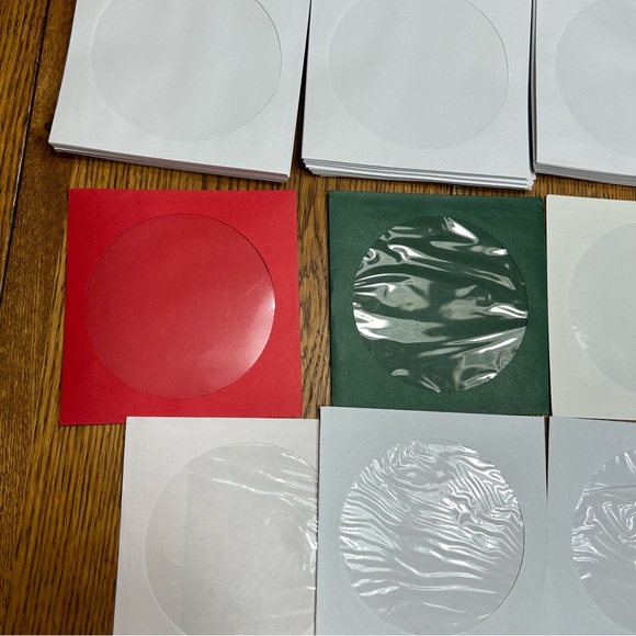 CD/DVD Sleeve Bundle - 182 qty of them .  Great for storage or crafting. - Picture 3 of 7